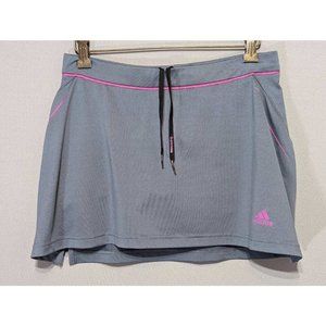 Adidas Womens Golf Rangewear Gray Pink Skorts Skirts Size Small Fast Shipping